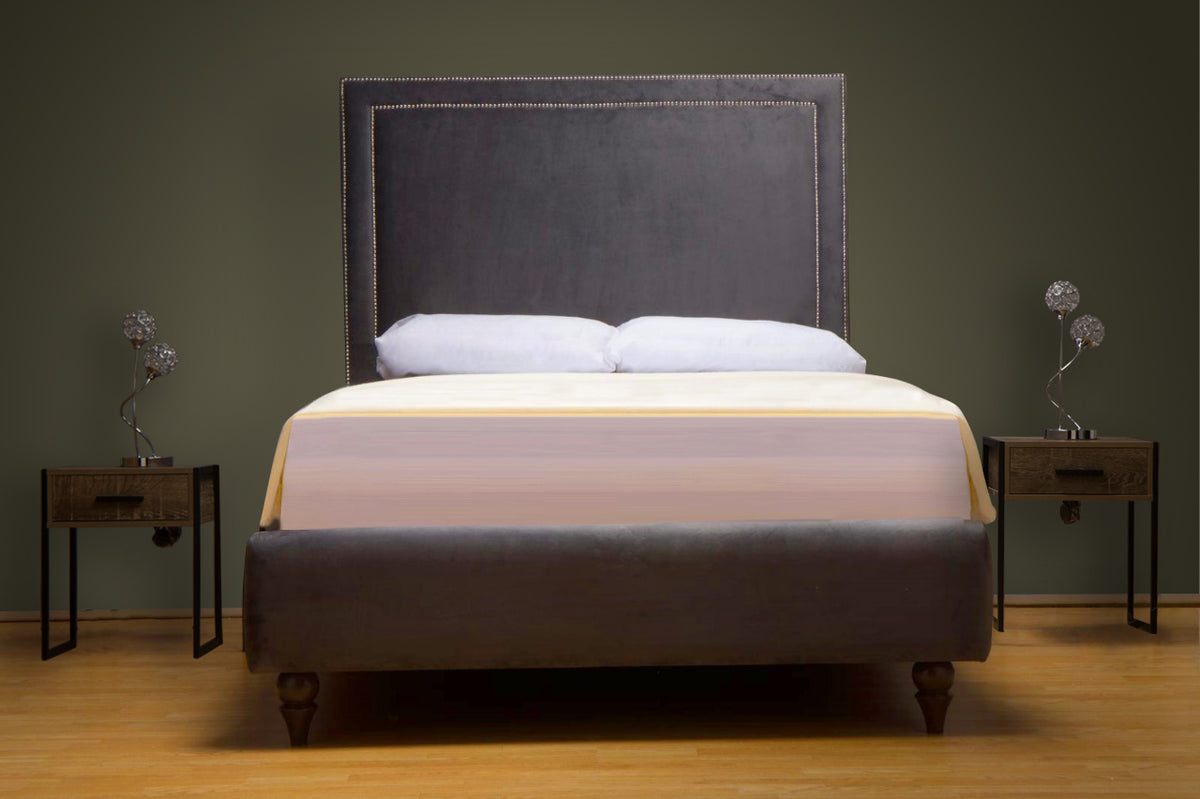 Amara upholstered clearance standard bed