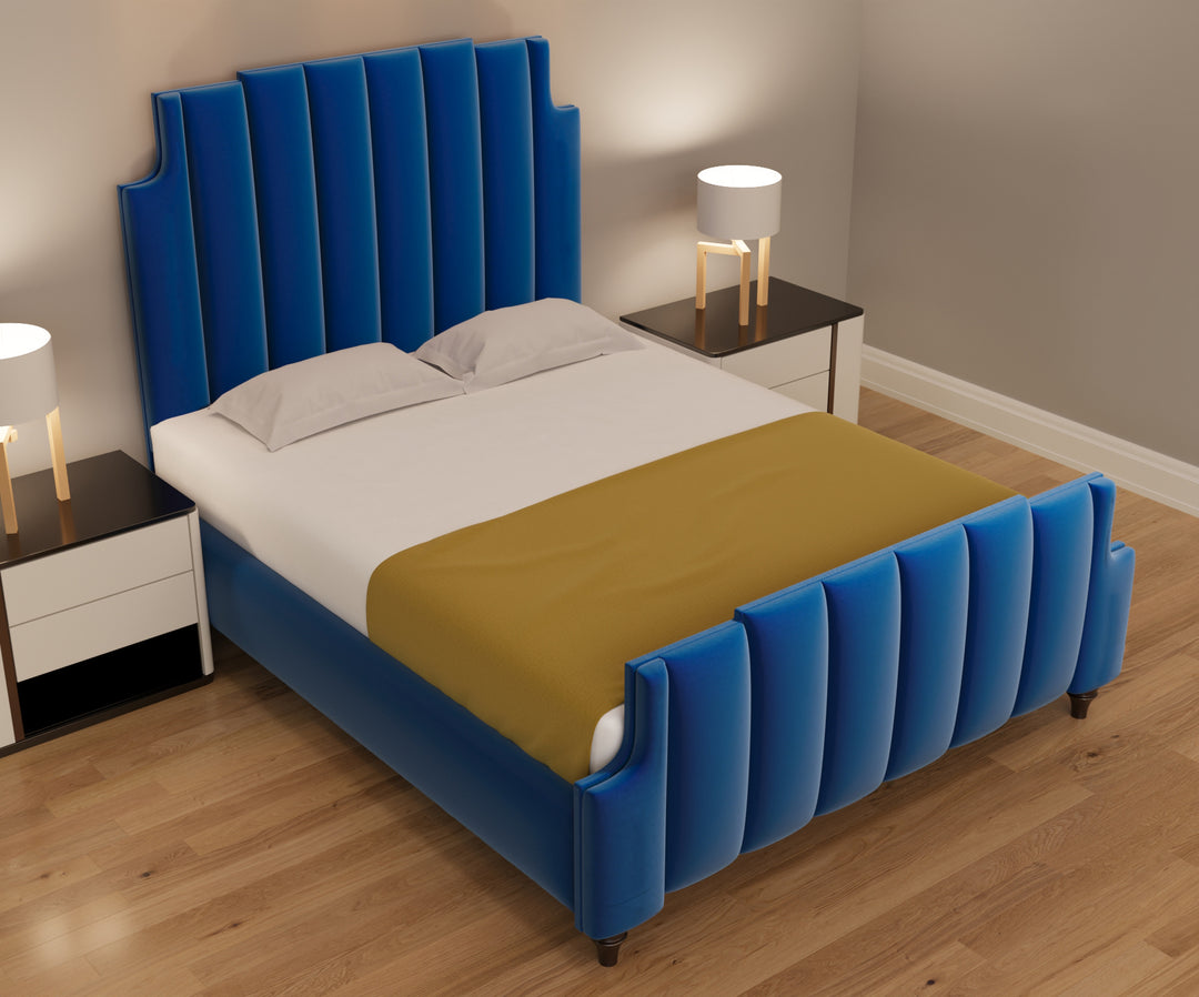 Lazaro Pannell Bed in Double – Bed