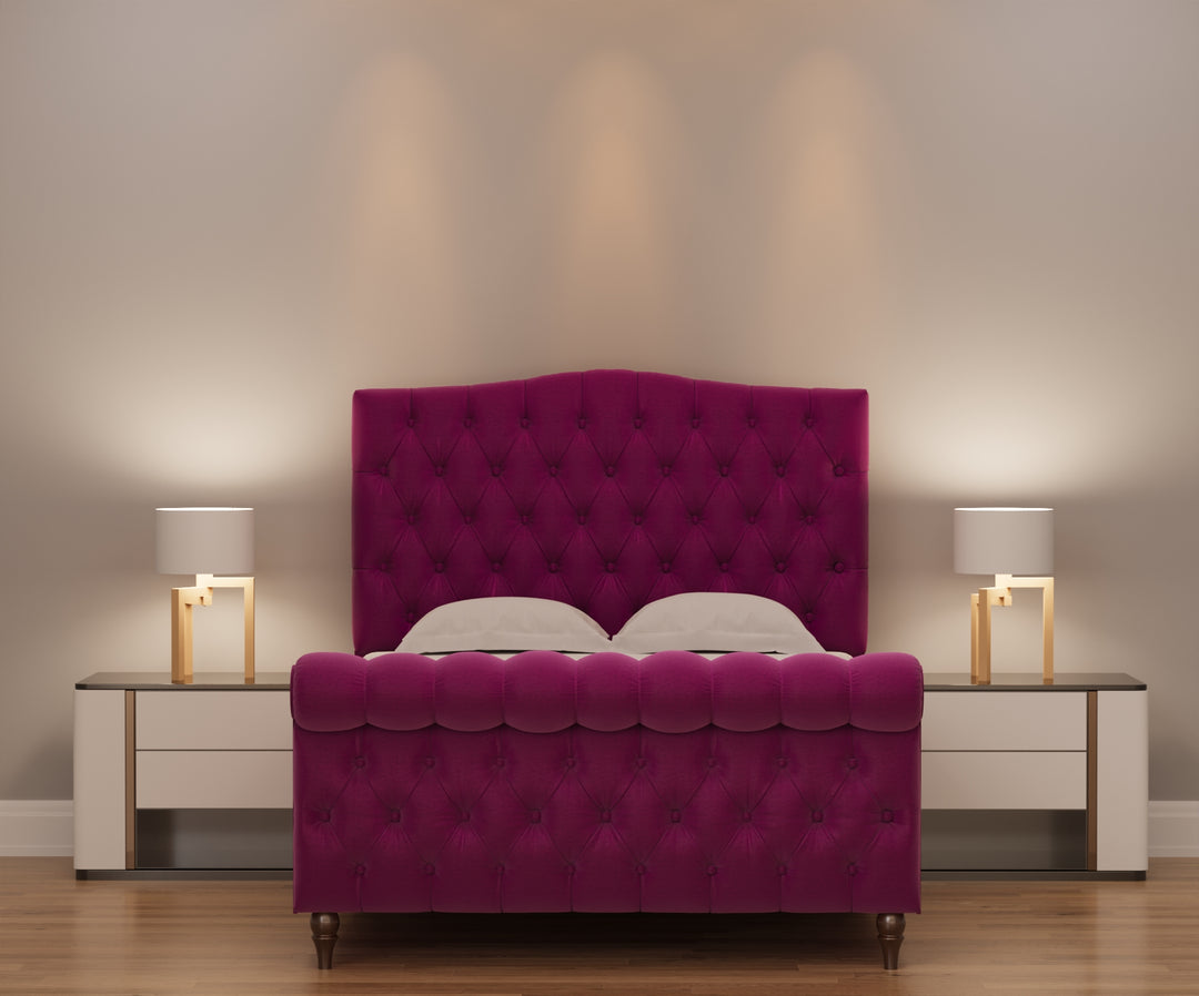 Serenity Chesterfield Bed in Double – Bed