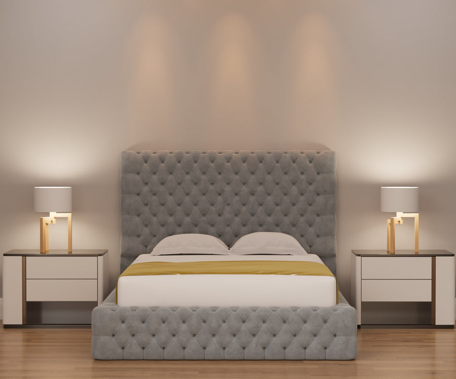 Oakley Chesterfield Bed in Double – Bed