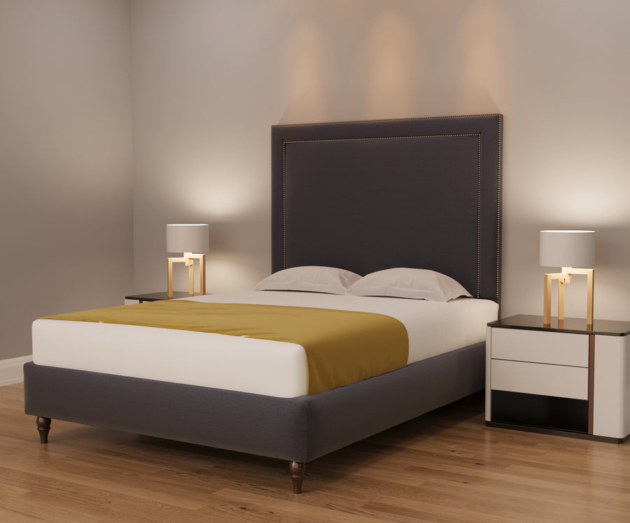 Amara Double Studded Bed in Double – Bed