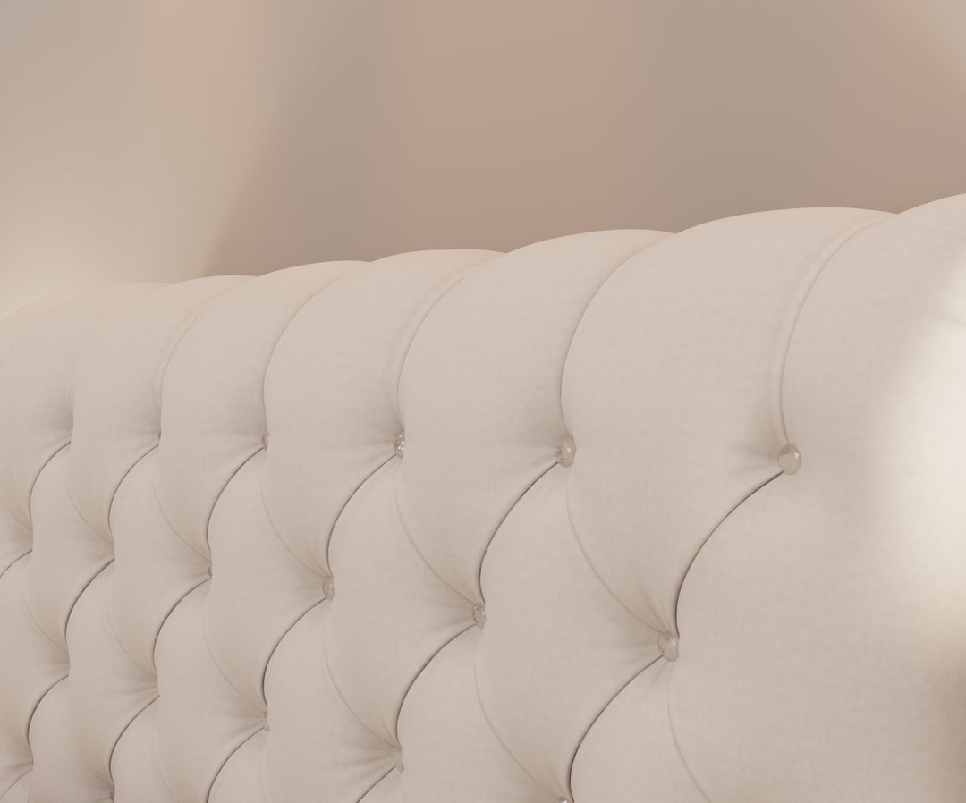 Pietra Chesterfield Bed in Double – Bed