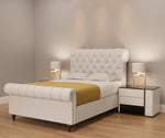 Pietra Chesterfield Bed in Double – Bed
