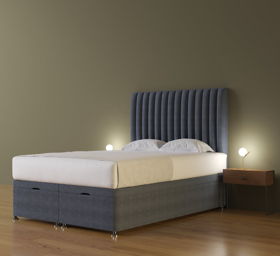 Olivia Panel Ottoman Bed in 3ft Single – 
