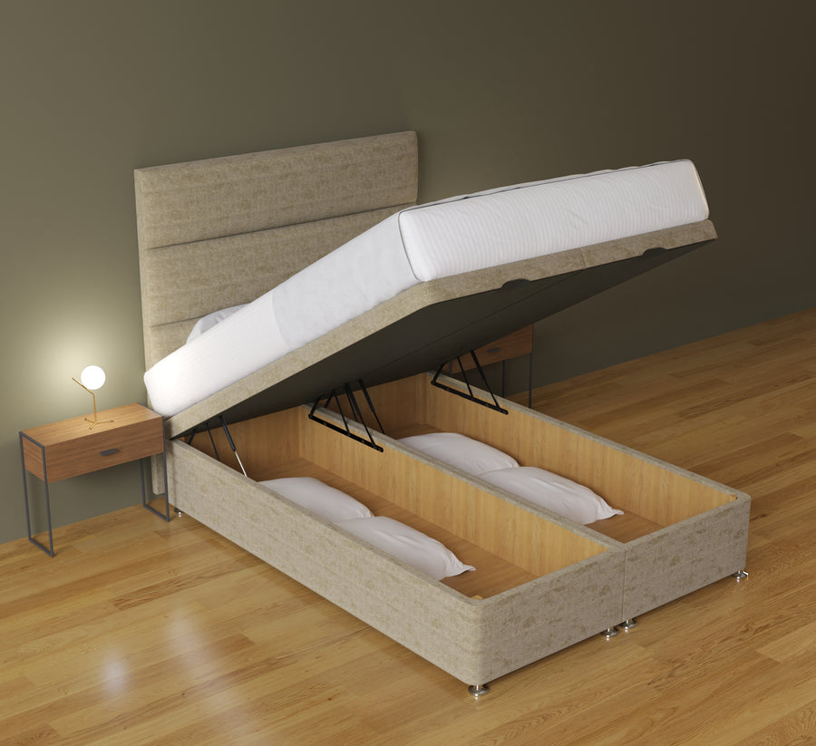 Dalton Panel Ottoman Bed in 3ft Single – 