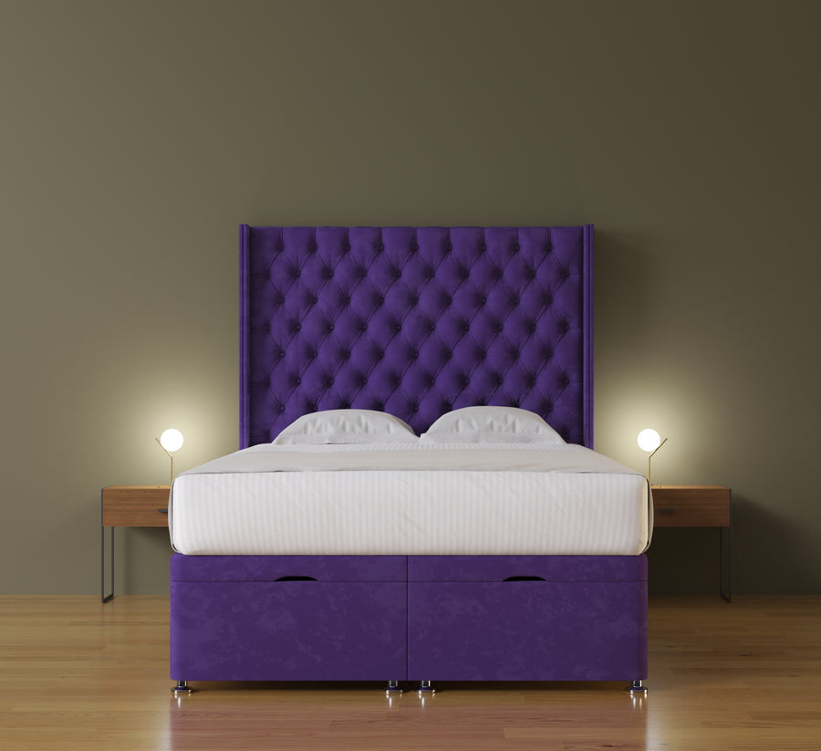 Zara Wing Ottoman Bed in 3ft Single – 