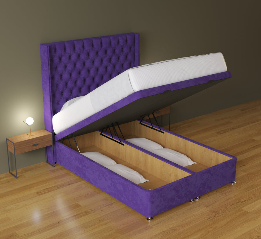 Zara Wing Ottoman Bed in 3ft Single – 