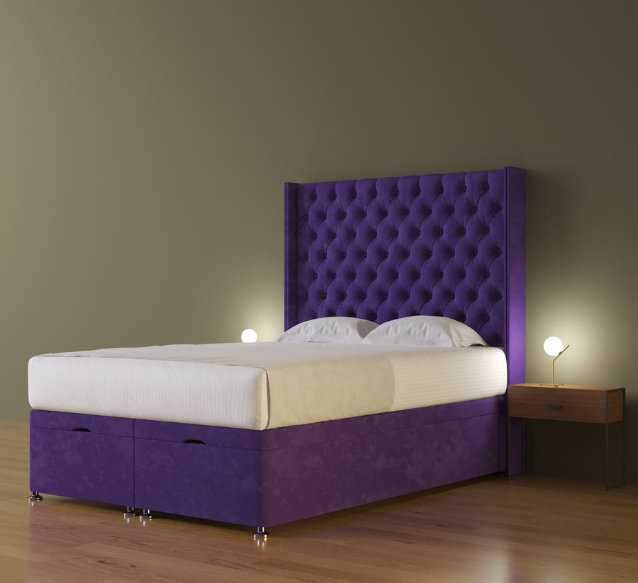 Zara Wing Ottoman Bed in 3ft Single – 