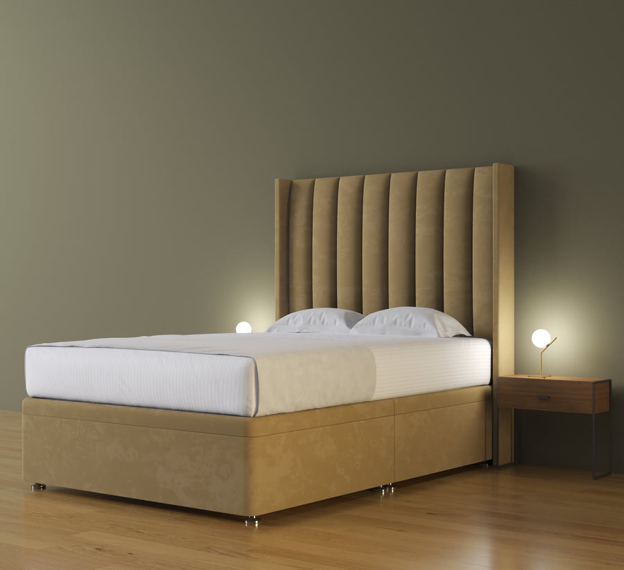 Neo Panel Wing Ottoman Bed in 3ft Single – 