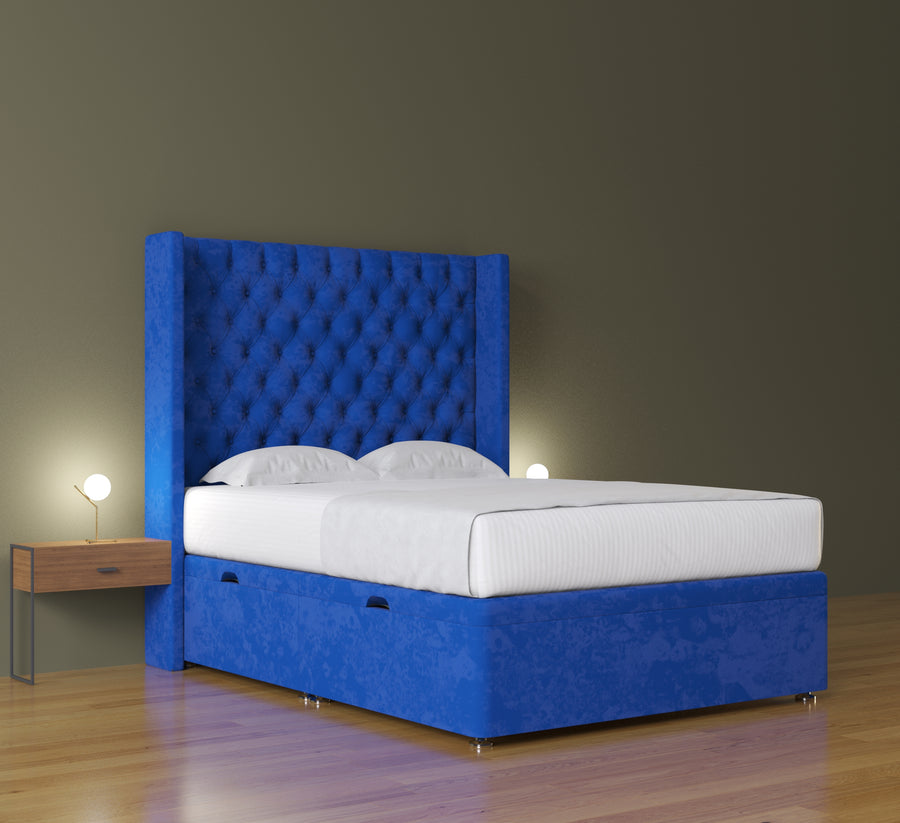 Sophia Wing Ottoman Bed in 3ft Single – 