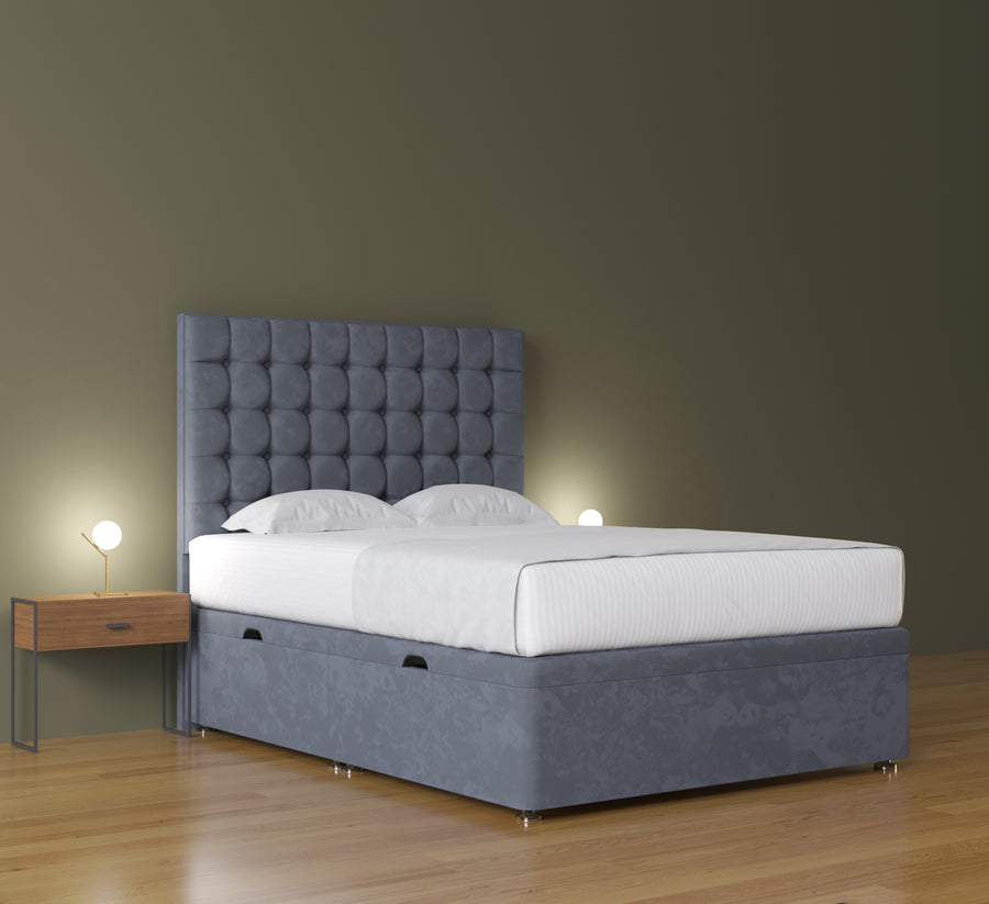 Rees Cube Ottoman Bed in 3ft Single – 