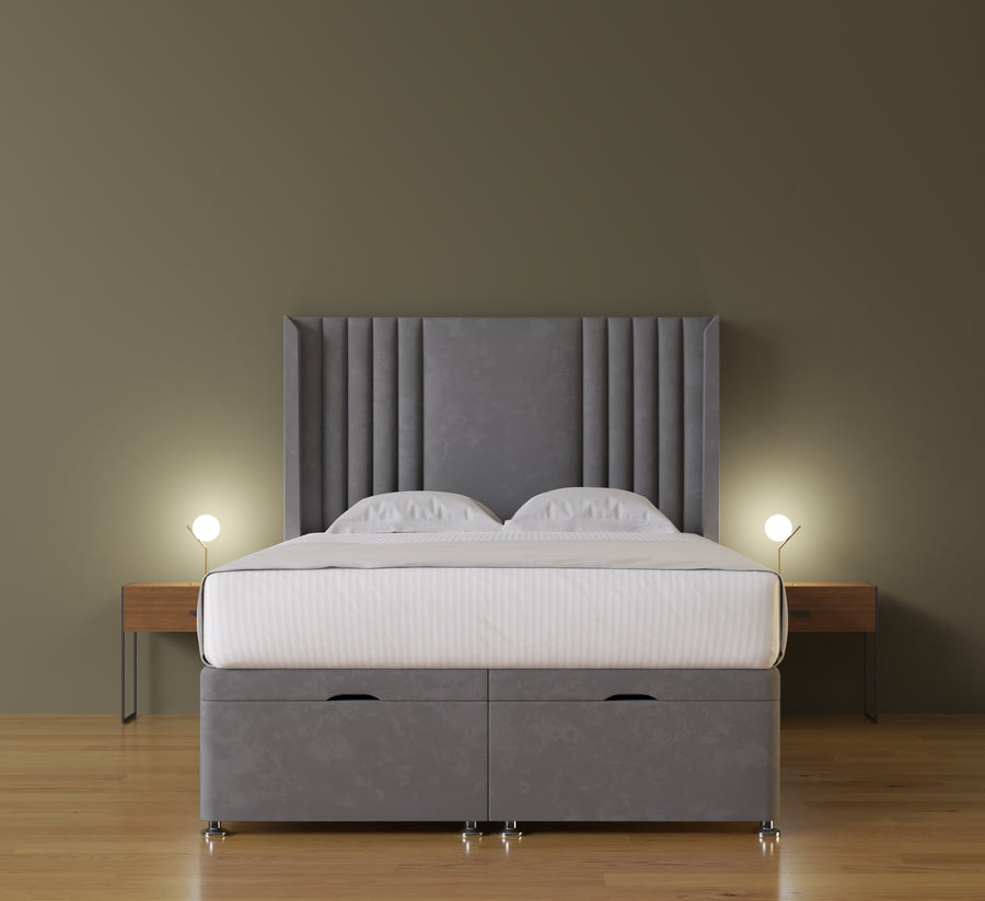 Hannah Wing Ottoman Bed in 3ft Single – 