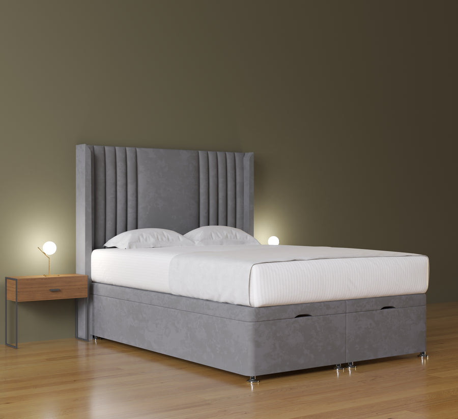 Hannah Wing Ottoman Bed in 3ft Single – 