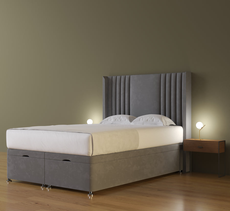 Hannah Wing Ottoman Bed in 3ft Single – 